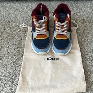 Womens Hoff Red Square Sneaker